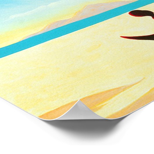 Turkana Nachmittag 1994 Poster (Ecke)