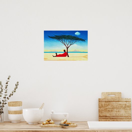 Turkana Nachmittag 1994 Poster (Küche)