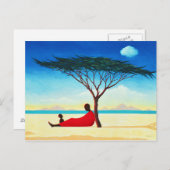 Turkana Nachmittag 1994 Postkarte (Vorne/Hinten)