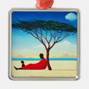 Turkana Nachmittag 1994 Silbernes Ornament