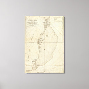 Türke-Inseln Leinwanddruck