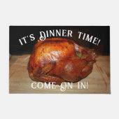 Türkei Abendessen Erntedank Fußmatte (Vorderseite)