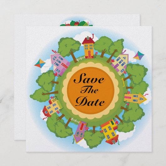 Türkei Abendessen - Erntedank - Weihnachten - SRF Save The Date (Vorne/Hinten)