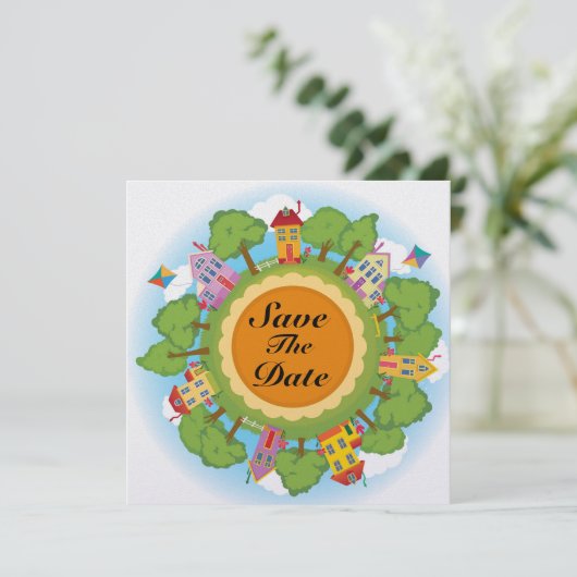 Türkei Abendessen - Erntedank - Weihnachten - SRF Save The Date (Stehend Vorderseite)