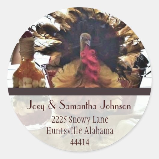 Türkei Adresse Aufkleber (Vorderseite)