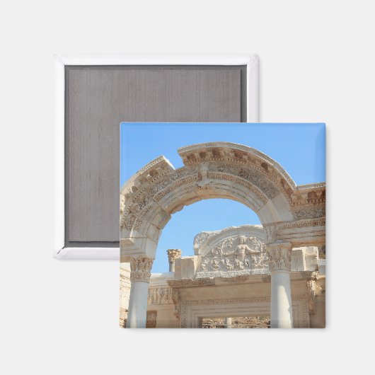 Türkei, | Alte Stadt Ephesus Magnet (Vorderseite/Rückseite)