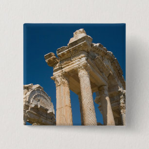 Türkei Aphrodisias eine römische archäologische St Button