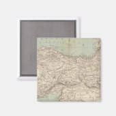 Türkei Atlas-Karte Magnet (Vorderseite/Rückseite)