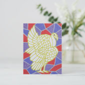 Türkei auf festem Glas Postkarte (Stehend Vorderseite)