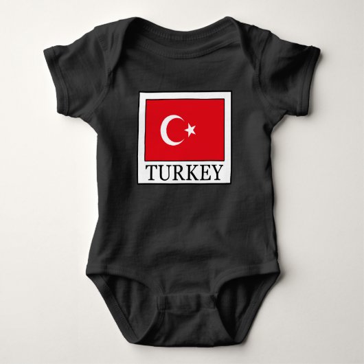 Türkei Baby Strampler (Vorderseite)