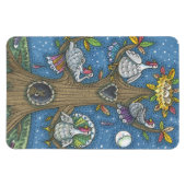 TÜRKEI BAUM, ERNTEDANK FUNNY GOBBLERS MAGNET (Horizontal)