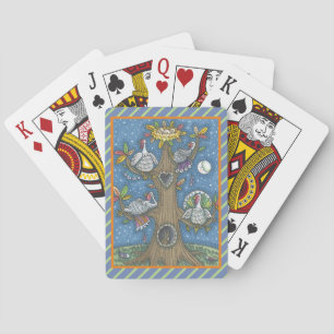 TÜRKEI-BAUM, ERNTEDANK GOBBLER-SPIELKARTEN SPIELKARTEN