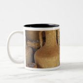 Türkei, Bodrum, Türkische Küste, Bodrum Zweifarbige Tasse (Links)