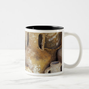 Türkei, Bodrum, Türkisküste, Bodrum Zweifarbige Tasse