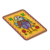 TÜRKEI-BONEN FARBFARBIG ERNTEDANK BIRD SKULL MAGNET (Rechte Seite)