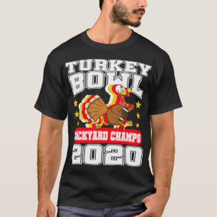 Türkei Bowl 2020 Erntedank Fußball Funny Geschenk T-Shirt