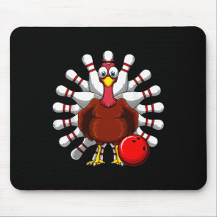 Türkei Bowling Spieler Bowlers Fall Vibes Thanksgi Mousepad