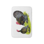 Türkei Broad Breastes Bronze Badematte (Vorderseite Vertikal)