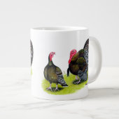 Türkei Broad Breastes Bronze Jumbo-Tasse (Vorderseite Rechts)