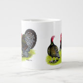 Türkei Broad Breastes Bronze Jumbo-Tasse (Vorderseite)