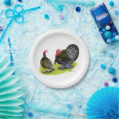 Türkei Broad Breastes Bronze Pappteller (Party)