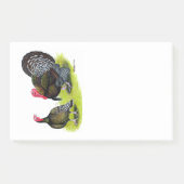 Türkei Broad Breastes Bronze Post-it Klebezettel (Vorderseite)