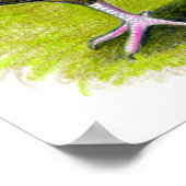 Türkei Broad Breastes Bronze Poster (Ecke)