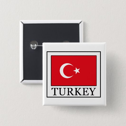 Türkei Button (Vorne & Hinten)