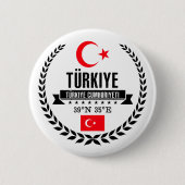 Türkei Button (Vorderseite)
