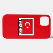 Türkei Case-Mate iPhone Hülle (Rückseite (Horizontal))