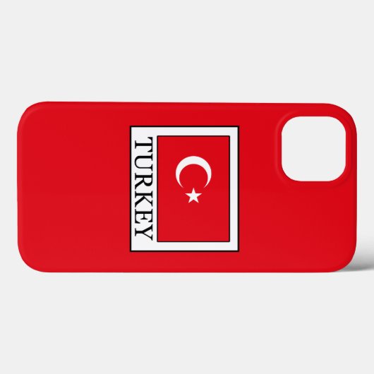 Türkei Case-Mate iPhone Hülle (Rückseite (Horizontal))