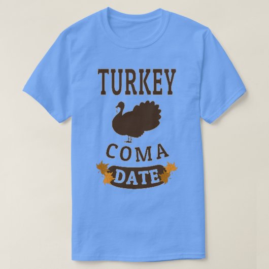 TÜRKEI-COMA-DATUM T-Shirt (Design vorne)