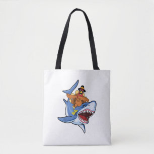 Türkei Dabbing Riding Hai Cooler Erntedank Geschen Tasche