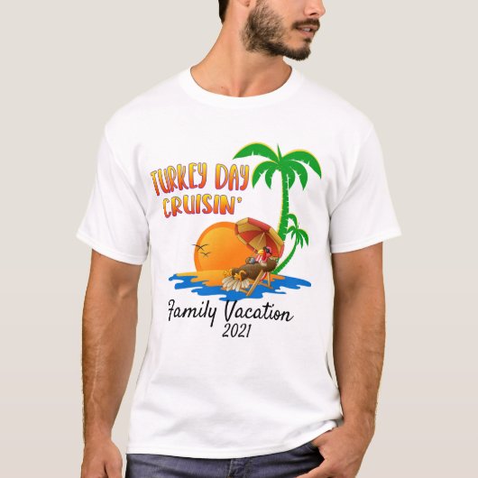 Türkei Day Cruising Erntedank Group Matching T-Shirt (Vorderseite)