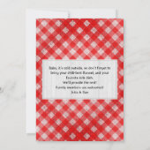 Türkei Day Friendsgiving Erntedank Dinner Einladung (Rückseite)