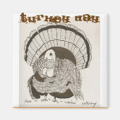 Türkei Day Magnet (Vorne)