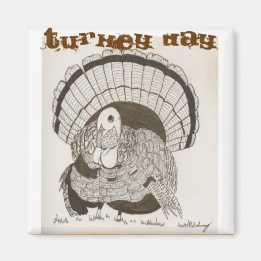 Türkei Day Magnet (Vorne)