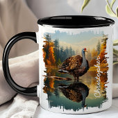 Türkei durch Herbstsee Reflektion Tasse