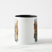 Türkei durch Herbstsee Reflektion Tasse (Zentrum)