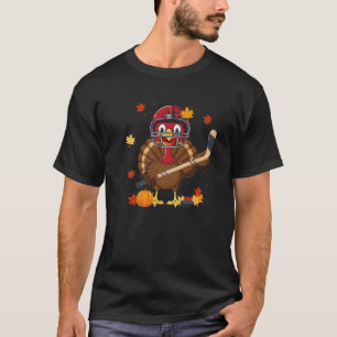 Türkei Eishockey Pilgrim Türkei Athlete Thanksgiv T-Shirt