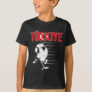 Türkei Eishockeyliebhaber Trikot - Türkisches Hock T-Shirt
