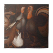 Türkei Encks Pigeon Erntedank Tile Fliese (Vorderseite)