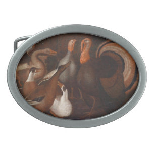 Türkei Enten-TaubeThanksgiving-Oval-Gürtelschnalle Ovale Gürtelschnalle
