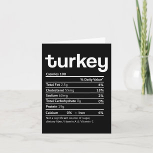 Türkei Ernährungsleute Spaß Erntedank Weihnachten Karte