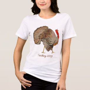 TÜRKEI-Erntedank - aktuelles Jahr Tri-Blend Shirt