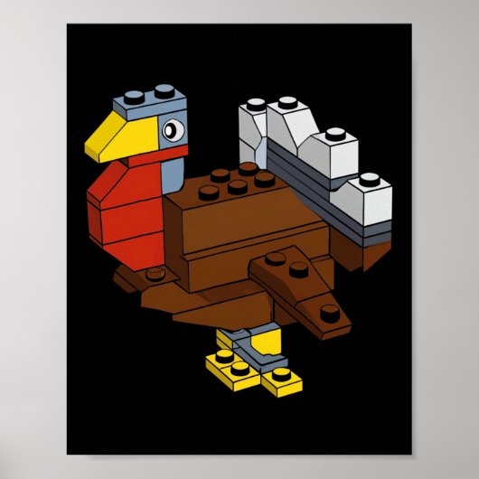 Türkei Erntedank Block Brick Gebäude Master Bu Poster (Vorne)