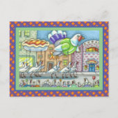 TÜRKEI ERNTEDANK DAY PARADE, HELIUMBALLOONS POSTKARTE (Vorderseite)