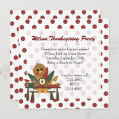 Türkei Erntedank Einladung (Vorne/Hinten)