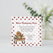 Türkei Erntedank Einladung (Stehend Vorderseite)