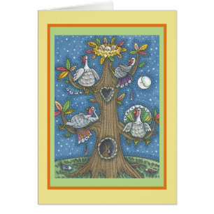 TÜRKEI ERNTEDANK SPASS GREETING CARD Verse
